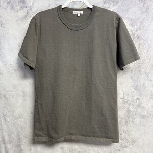 GUSTIN Men’s XL Organic Cotton T Shirt Short Sleeve Gray Casual USA